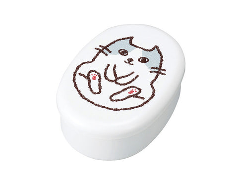 Oval Cat Bento Box | Kamatte