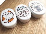 Oval Cat Bento Box | Kamatte