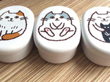 Oval Cat Bento Box | Kamatte