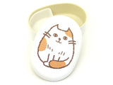 Oval Cat Bento Box | Kamatte