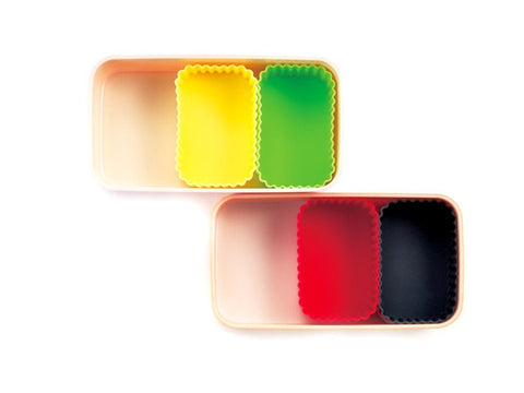 Cups en silicone pour bento