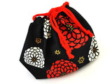 Sac à bento japonais noir