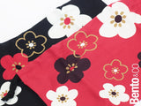 taille L, rouge, noir